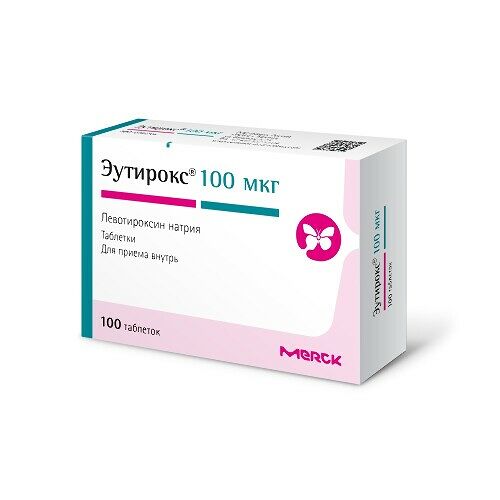 Эутирокс ДГТ 100 мкг N100