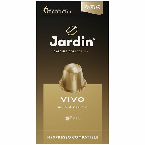 Кофе в капсулах Jardin Vivo молотый, 10x5г