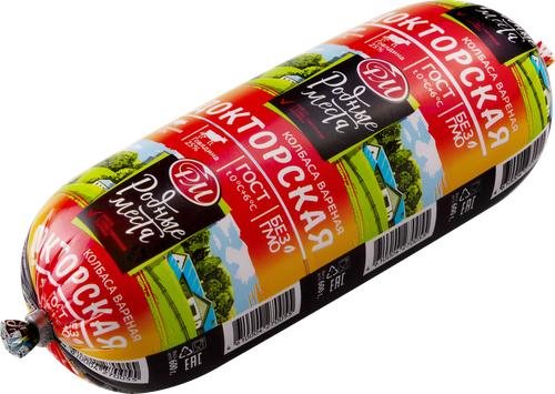 

Колбаса вареная Родные места Докторская 600 г