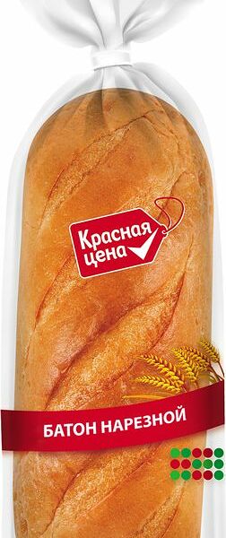 Батон Красная цена Нарезной, 350г