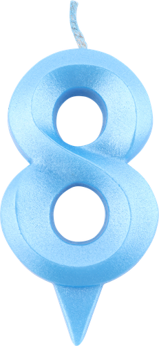 

Свеча Хамелеон Цифра 8 Грань 1 шт. цвет в ассортименте