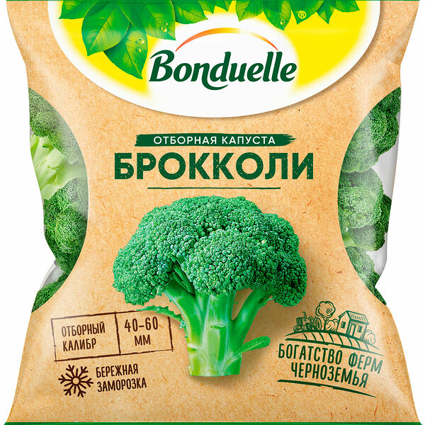 Капуста Bonduelle брокколи быстрозамороженная