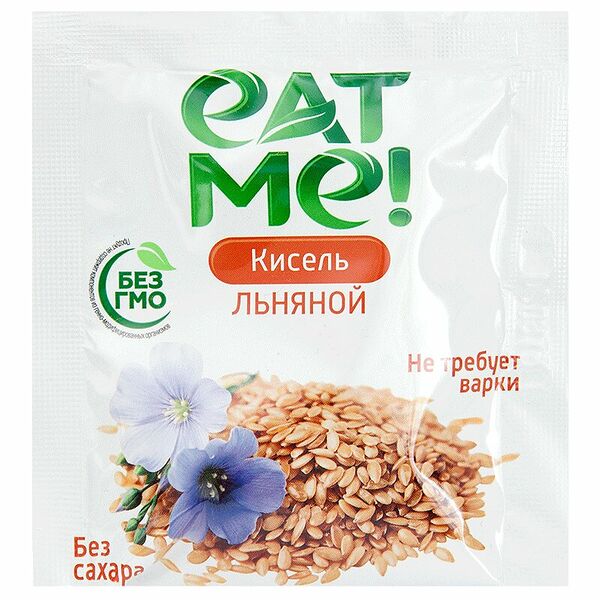 Кисель Eat Me! Льняной без сахара пакетик 20 г