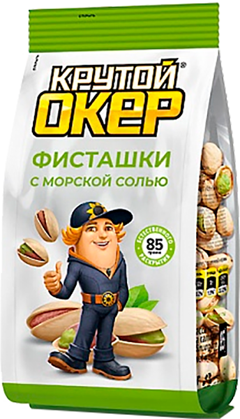 Фисташки Крутой Окер с морской солью 85 г