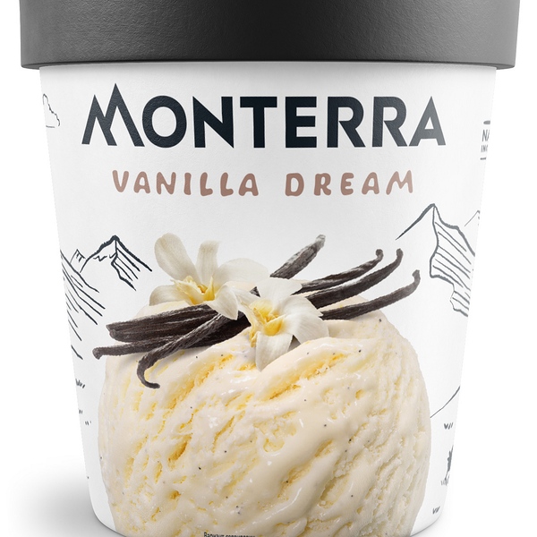 Мороженое Monterra ваниль