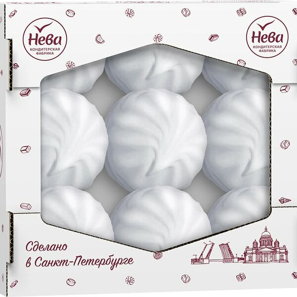Зефир Нева Сливочная нежность 470г