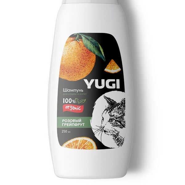 Шампунь для кошек Yugi Розовый Грейпфрут