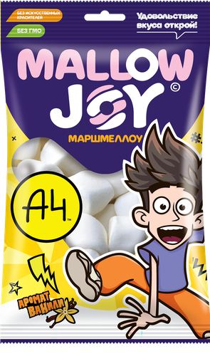 

Маршмеллоу Mallow Joy с ароматом клубники, 100 г
