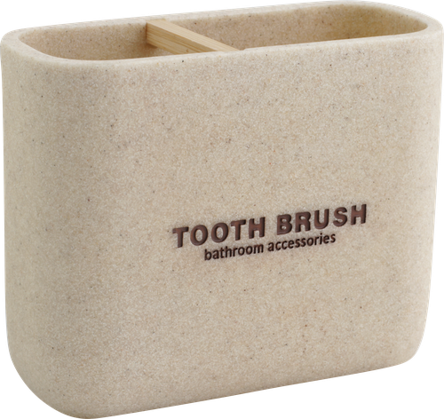 

Стакан для зубных щеток HOMECLUB Loft полирезина, дерево Арт. B5456A-3