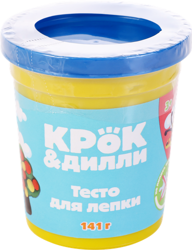 

Тесто для лепки Крок&Дилли, 1 шт. в ассортименте 141 г
