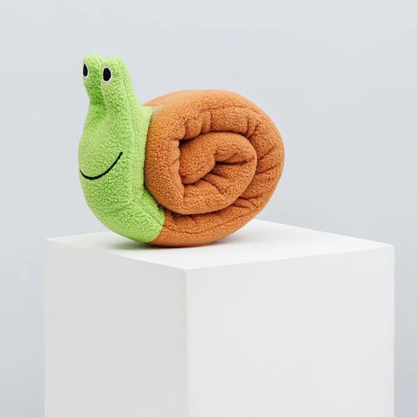 Игрушка для собак Улитка с кармашками для лакомств, 63 см