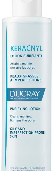 Лосьон для лица Ducray Keracnyl очищающий 200мл