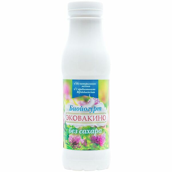 Биойогурт питьевой Эковакино без сахара 2%