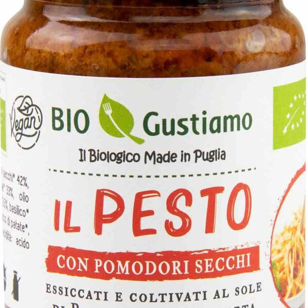 Соус Bio Gustiamo Песто из вяленых помидоров 140 г