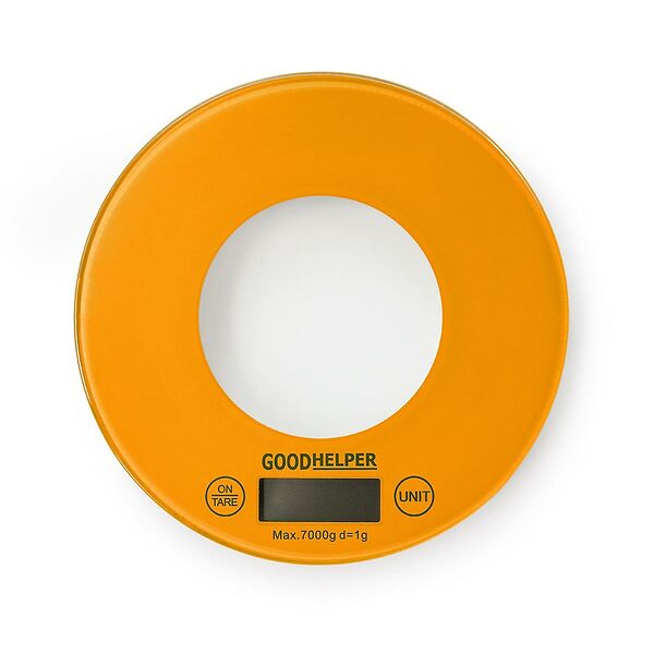 Весы GoodHelper кухонные электр оранж KS-S03