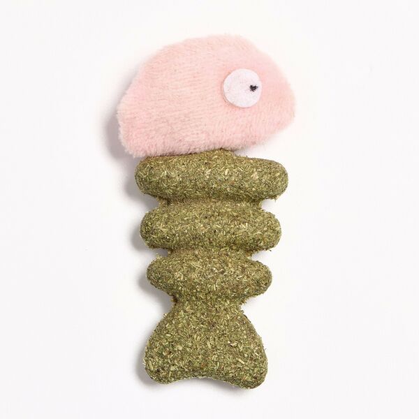 Игрушка для кошек ПИЖОН из прессованной кошачьей мяты Рыба, 7 см