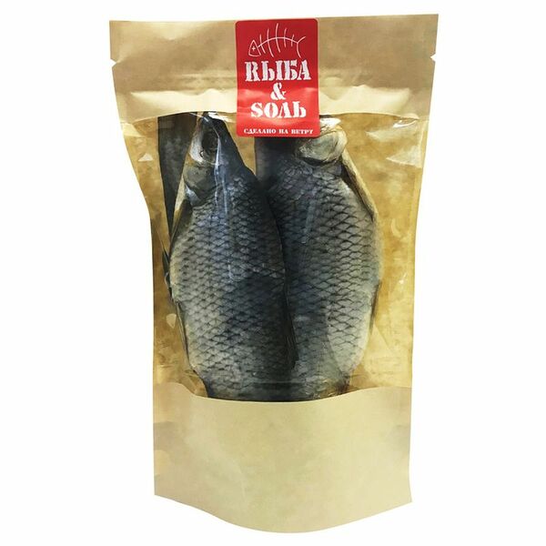 Плотва Rыба&Sоль вяленая неразделанная 200г