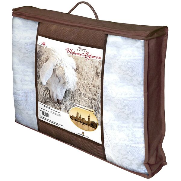 Одеяло всесезонное Меринос, 1.5-сп, 140x205 см