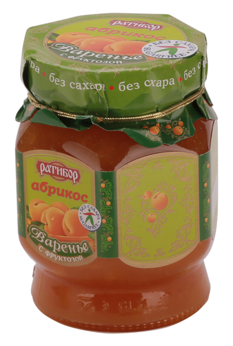 

Варенье Ратибор Абрикос с фруктозой 350 г