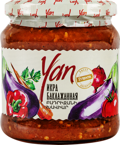 

Икра из баклажанов Yan 470 г