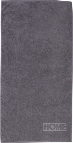 

Полотенце махровое HOMECLUB 70х130см жаккард, цвет темно-серый 777, Арт. ПТА-3503-6121 цв.777