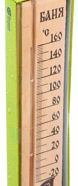 Термометр для бани и сауны Банные штучки, 24.8х5.3х1.1 см