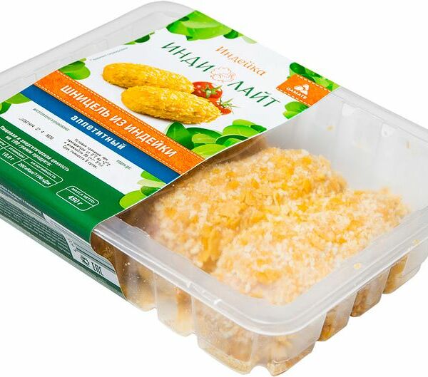 Шницель из индейки ИндиЛайт аппетитный