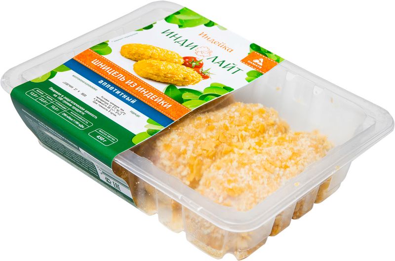 

Шницель из индейки Индилайт Аппетитный 450 г