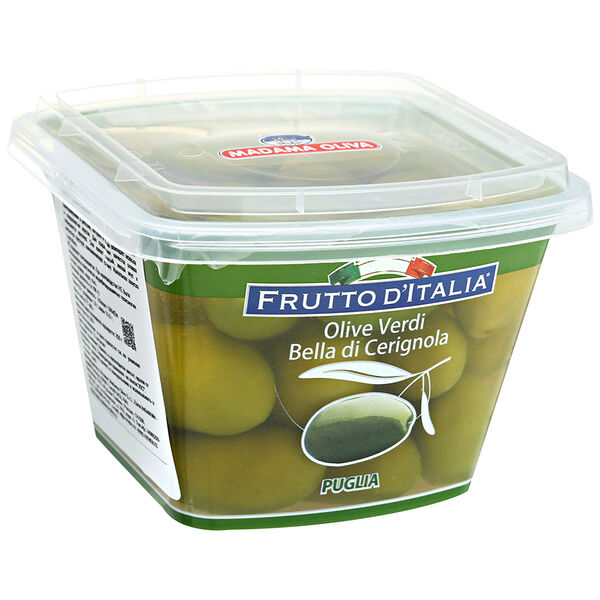 Оливки  зеленые Madama Oliva Белла Чериньола
