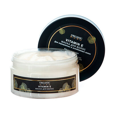 Маска для волос Organic Guru Vitamin E для окрашенных и ослабленных волос 200 мл
