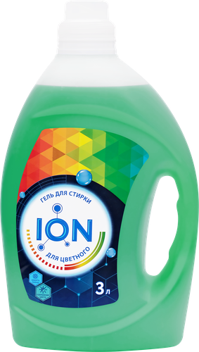 

Гель для стирки цветного белья ION, 3л