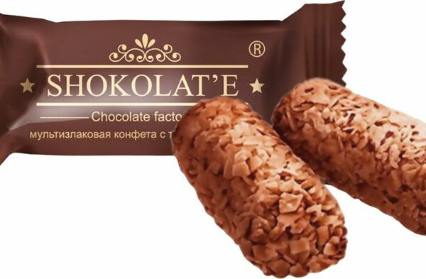 Конфеты Shokolate мультизлаковые с темной и белой глазурью в ассортименте