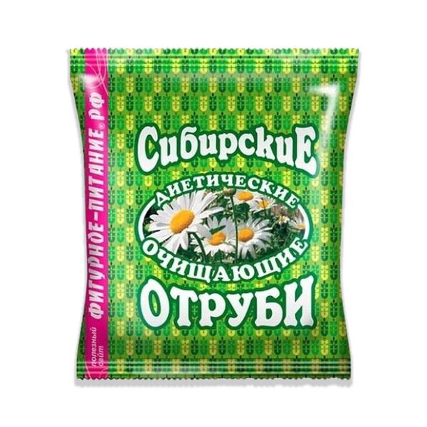 Отруби Сибирские пшеничные очищающие 200 г