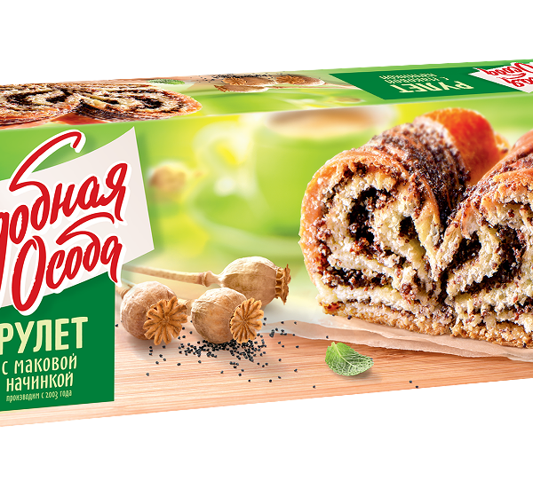 Рулет Сдобная особа с маковой начинкой