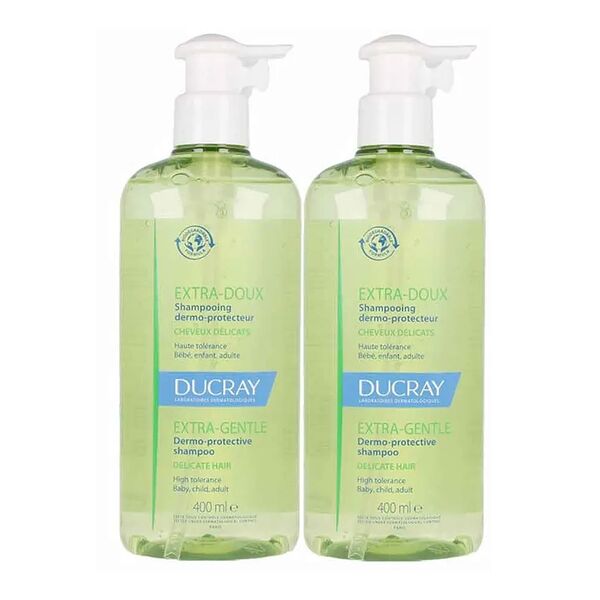Ducray Extra-Doux шампунь защитный для частого применения 400 мл 2 шт