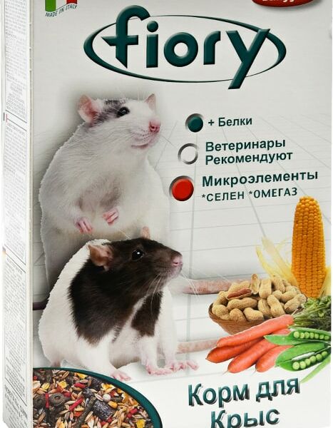 Корм для крыс Fiory 850г