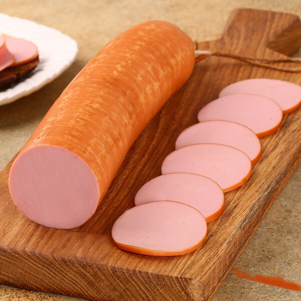 Колбаса Молочная Гост варёная МясновЪ от КуулКлевер в натуральной оболочке