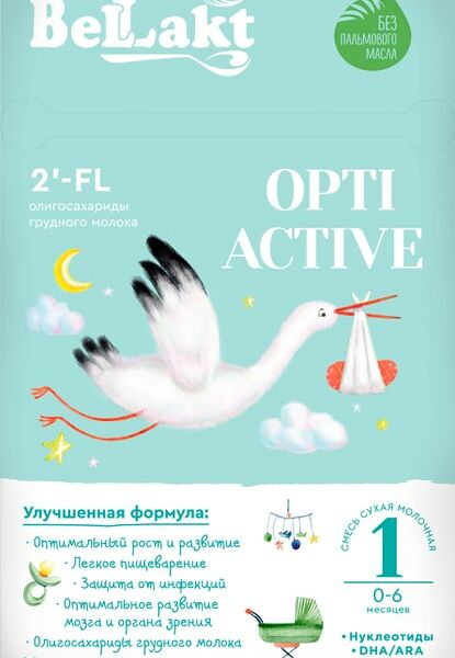 Смесь Bellakt Opti Active 1 молочная 400г