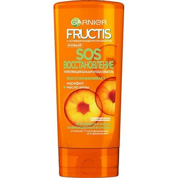 Бальзам для волос Garnier Fructis SOS Восстановление, 387 мл