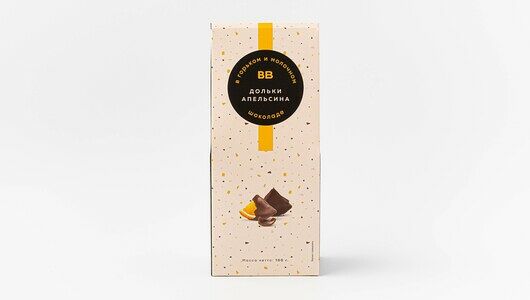 Дольки апельсина в горьком и молочном шоколаде