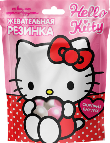 

Жевательная резинка Hello Kitty Антикариес, большой шарик, в перламутровой глазури 52 г