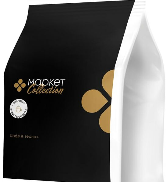 Кофе в зернах Маркет Collection жареный 250г