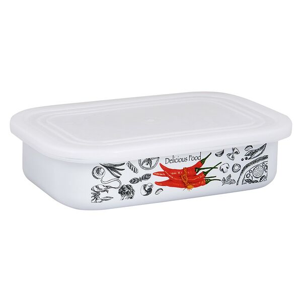 Лоток Appetite Chilli, 0.8 л, эмаль, 1 шт