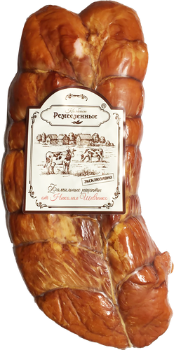 

Окорок РЕМЕСЛЕННЫЕ КОЛБАСЫ Тамбовский в/к вес до 400г