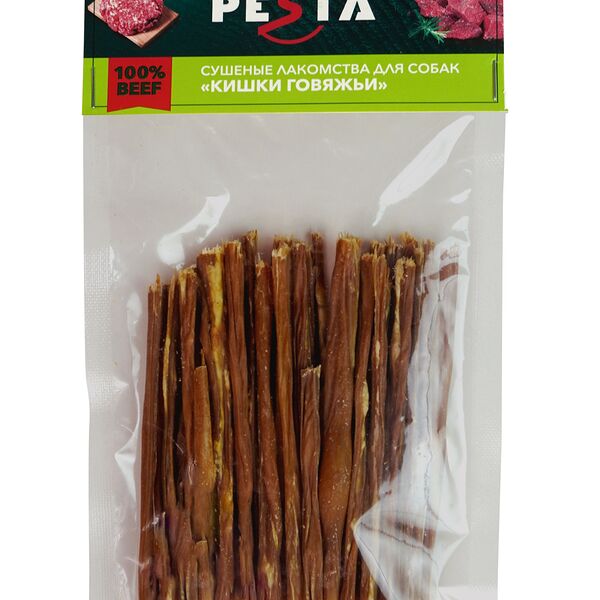 Pesta лакомство кишки говяжьи для собак 35 г.