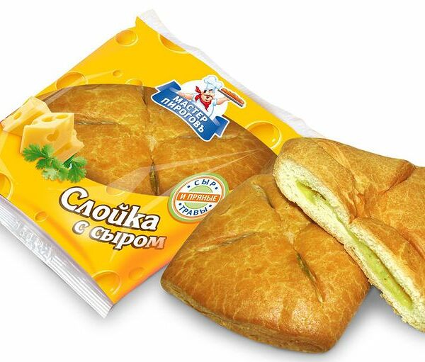 Слойка Мастер Пироговъ с сыром, 70г