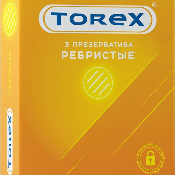 Презервативы Torex ребристые 3шт
