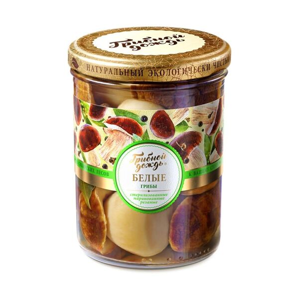 Грибы Грибной дождь белые маринованные