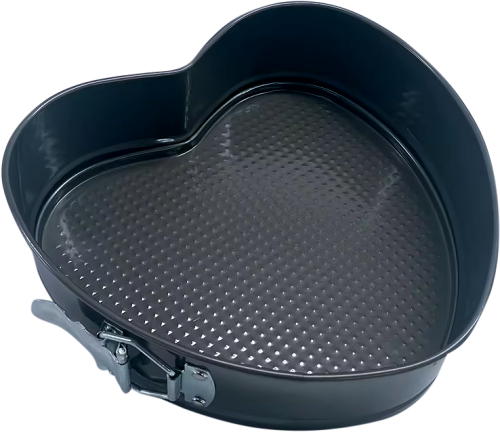 Форма для выпечки Wellfort разъемная с антипригарным покрытием Сердце 22 см, 1 шт