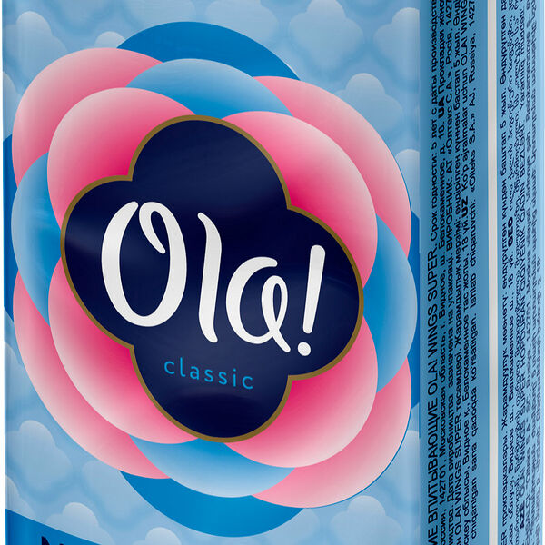 Прокладки Ola! Classic Wings Super мягкая поверхность
